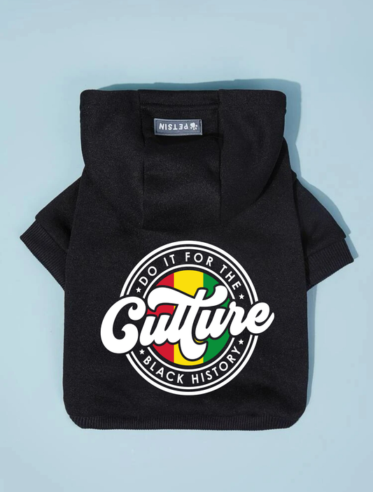 Do It for the Culture Black History Month Black Dog Hoodie