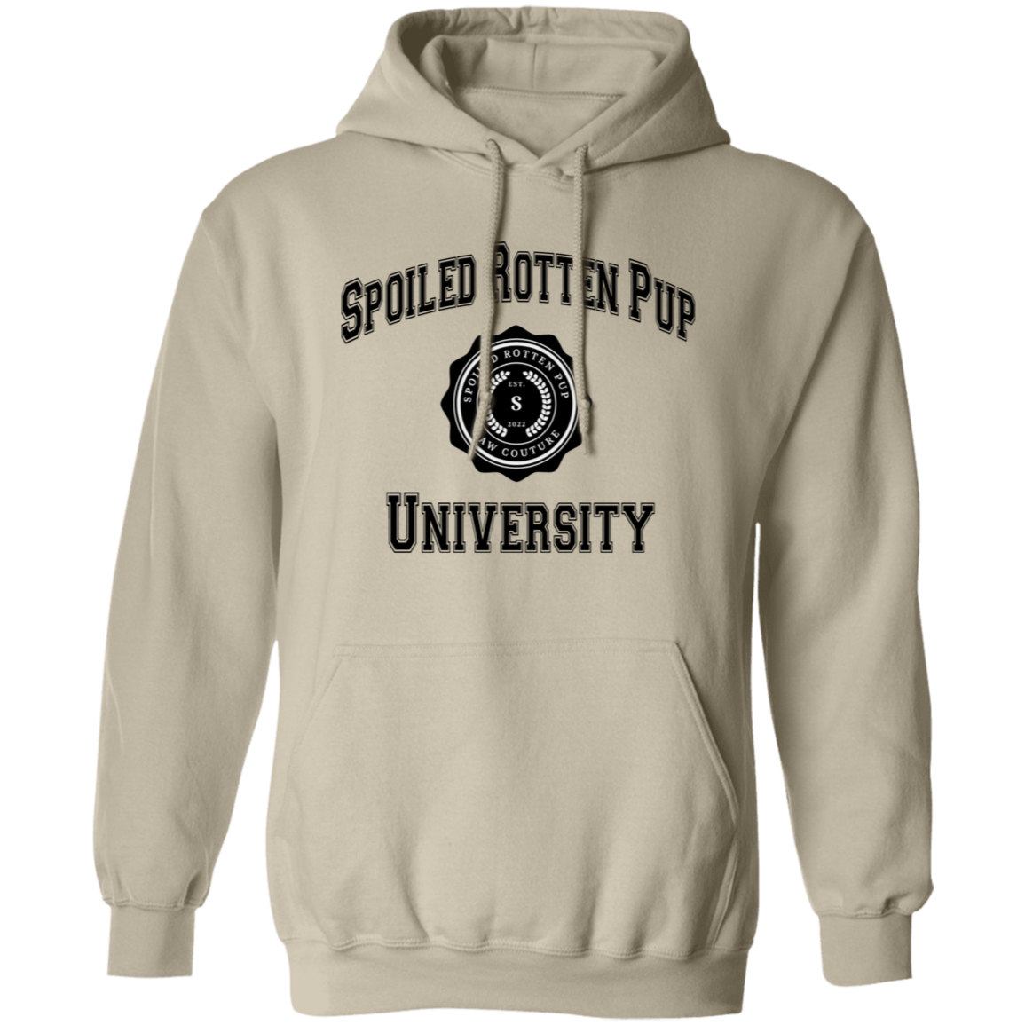 SRPU Crewneck Pullover Hoodie(black or white design)