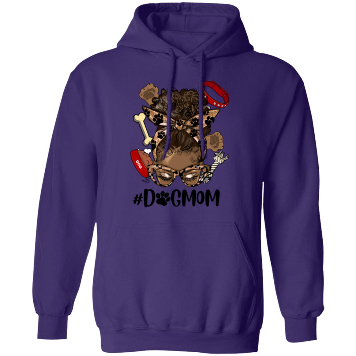 Sista Messy Bun Dog Mom Hoodie or Sweatshirt