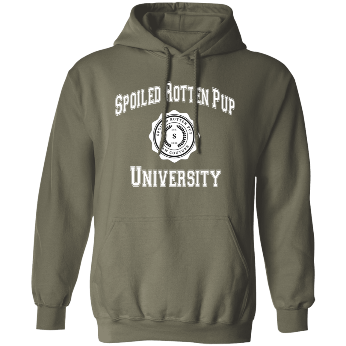 SRPU Crewneck Pullover Hoodie(black or white design)