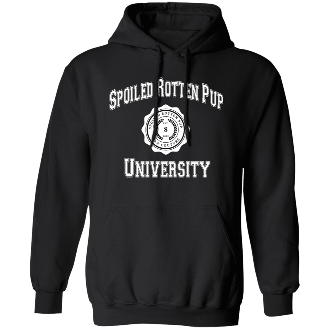 SRPU Crewneck Pullover Hoodie(black or white design)