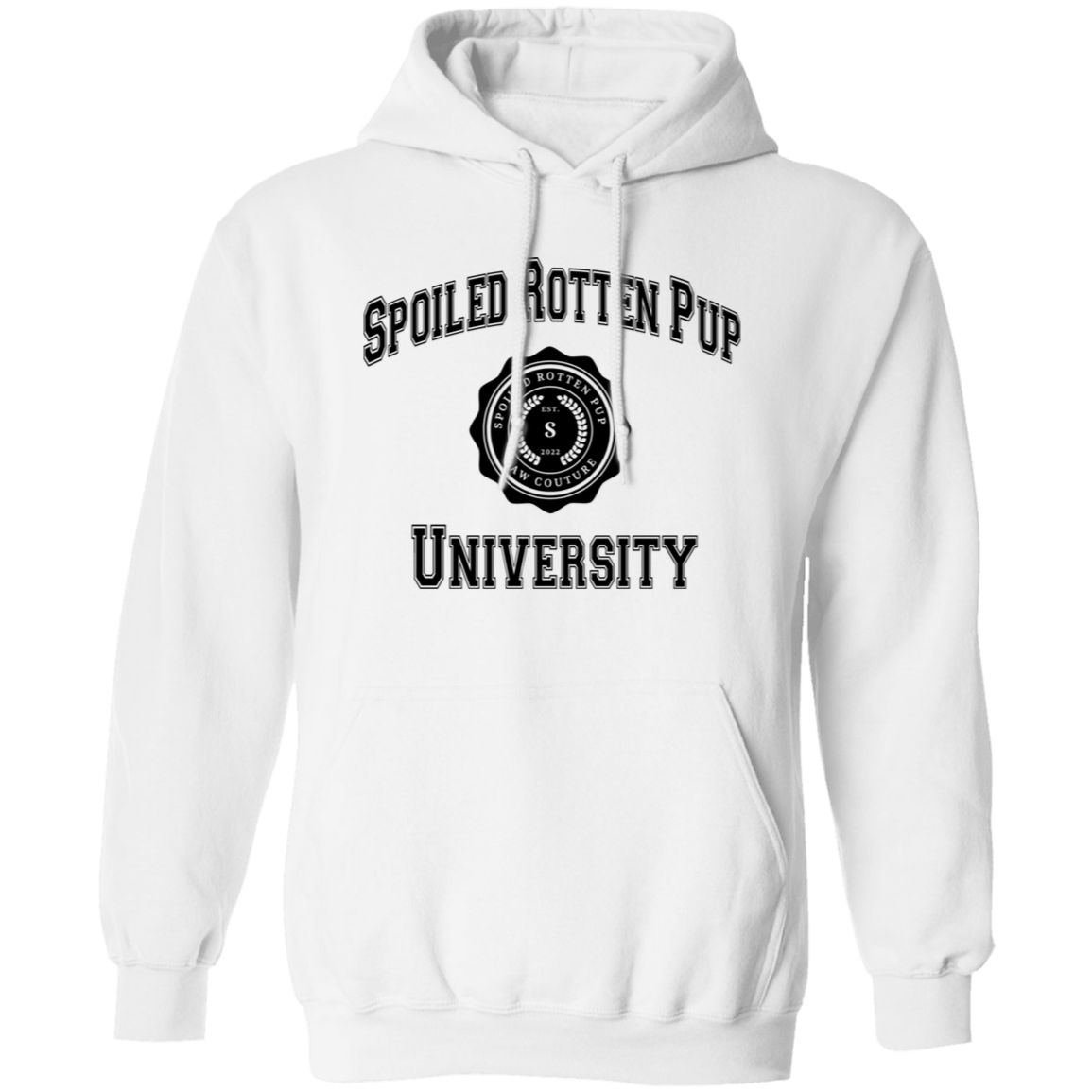 SRPU Crewneck Pullover Hoodie(black or white design)