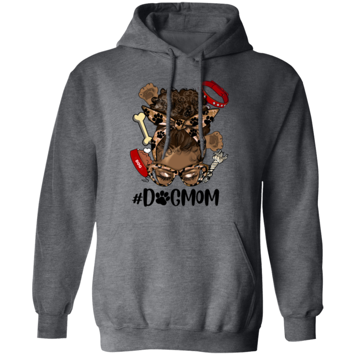 Sista Messy Bun Dog Mom Hoodie or Sweatshirt