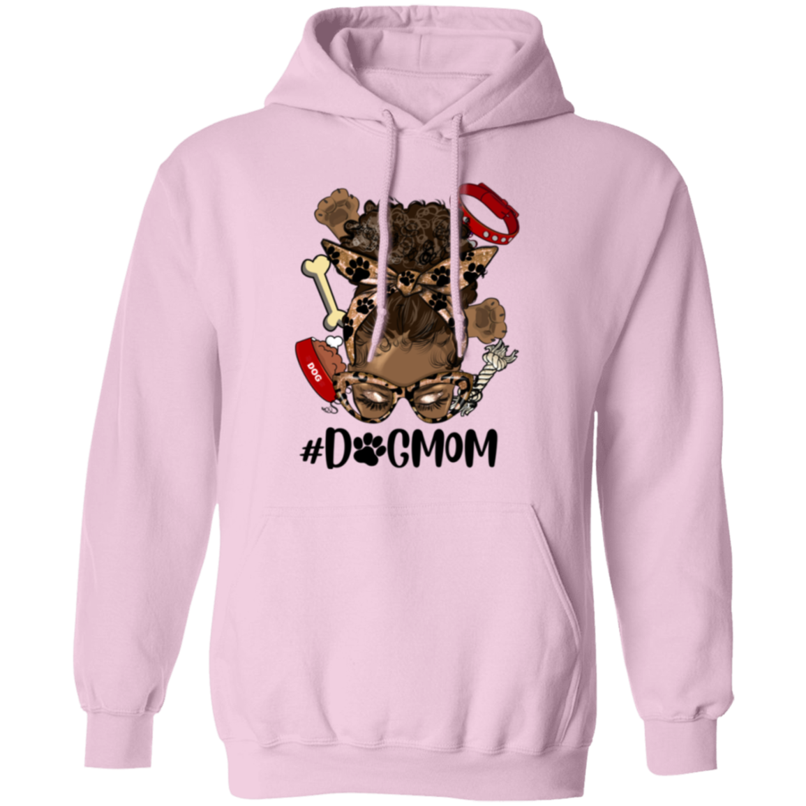 Sista Messy Bun Dog Mom Hoodie or Sweatshirt