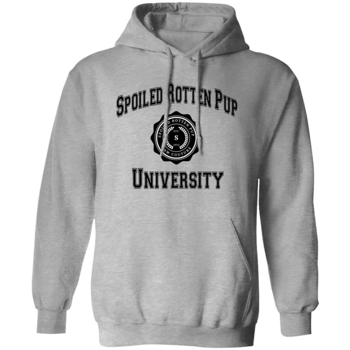 SRPU Crewneck Pullover Hoodie(black or white design)