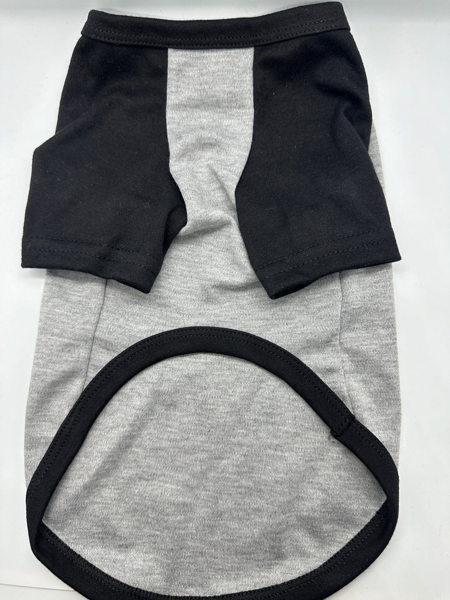 Sanford & Son Gray & Black Raglan Dog TShirt