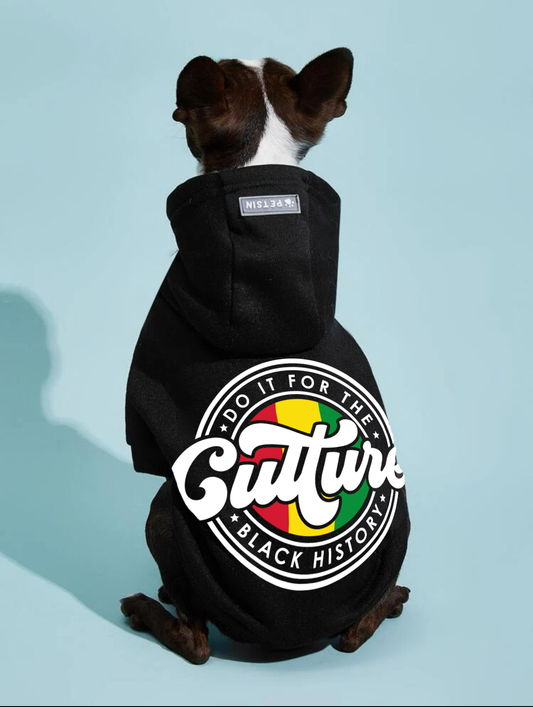 Do It for the Culture Black History Month Black Dog Hoodie