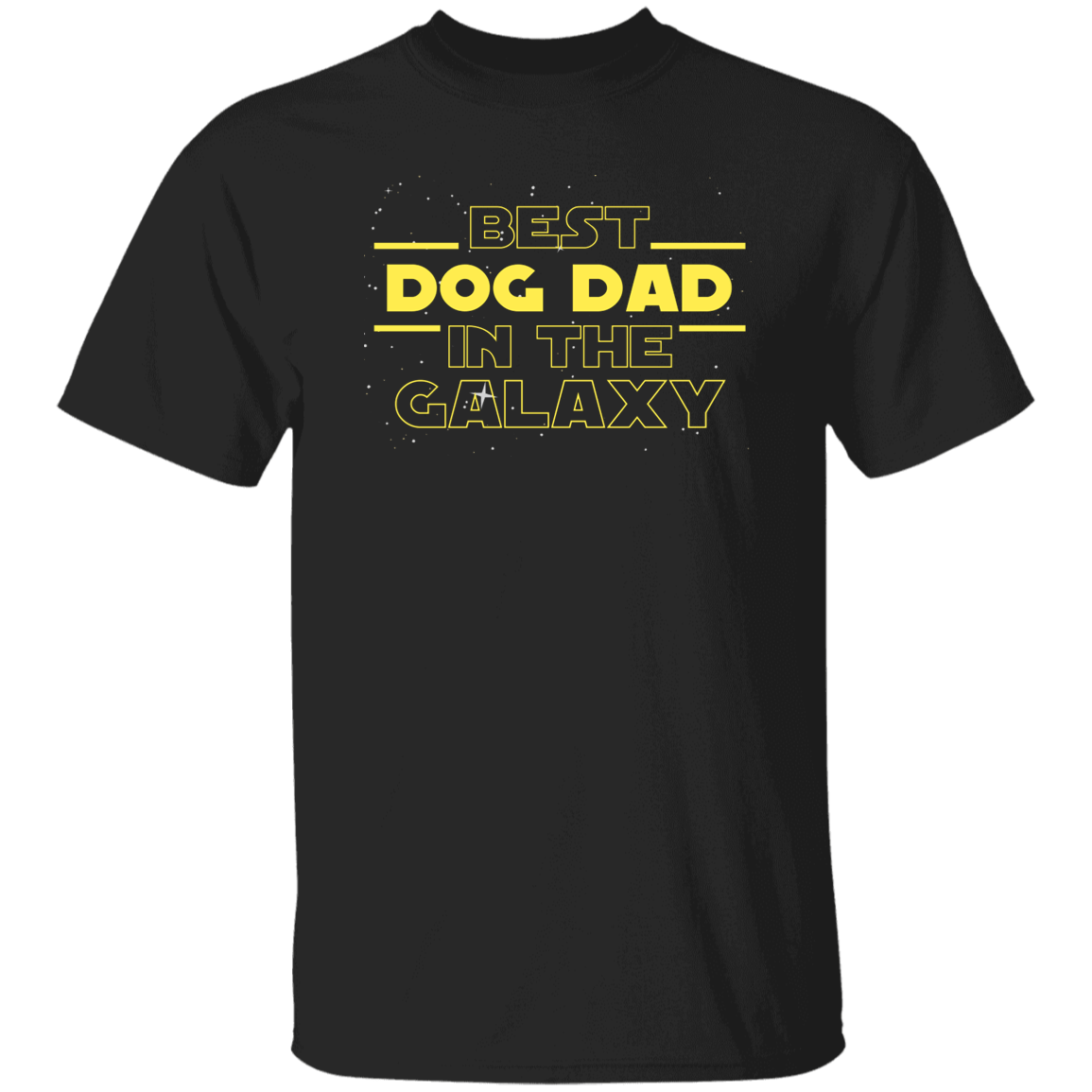 Best Dog Dad in the Galaxy 5.3 oz. T-Shirt - Spoiled Rotten Pup
