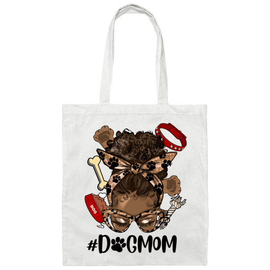 #DOGMOM Sista Canvas Tote Bag - Spoiled Rotten Pup