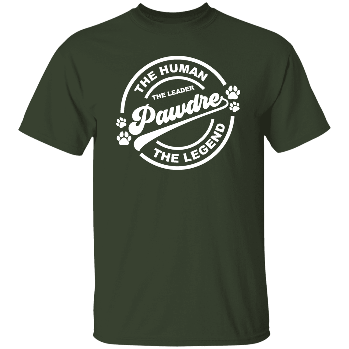 Pawdre 5.3 oz. T-Shirt - Spoiled Rotten Pup