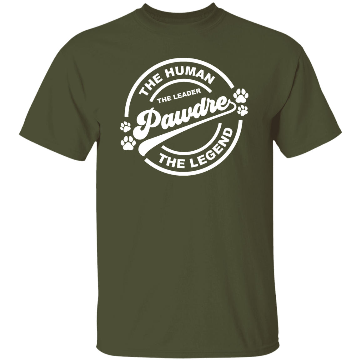 Pawdre 5.3 oz. T-Shirt - Spoiled Rotten Pup