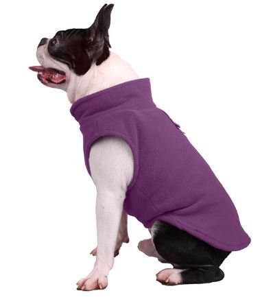 Soft Fleece Vest for Small Dog with Harness Leash Ring - Spoiled Rotten Pup