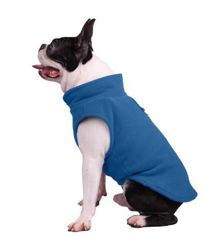 Soft Fleece Vest for Small Dog with Harness Leash Ring - Spoiled Rotten Pup