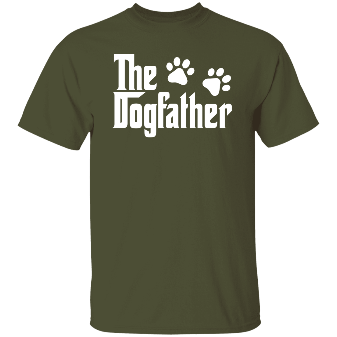 The Dogfather 5.3 oz. T-Shirt - Spoiled Rotten Pup