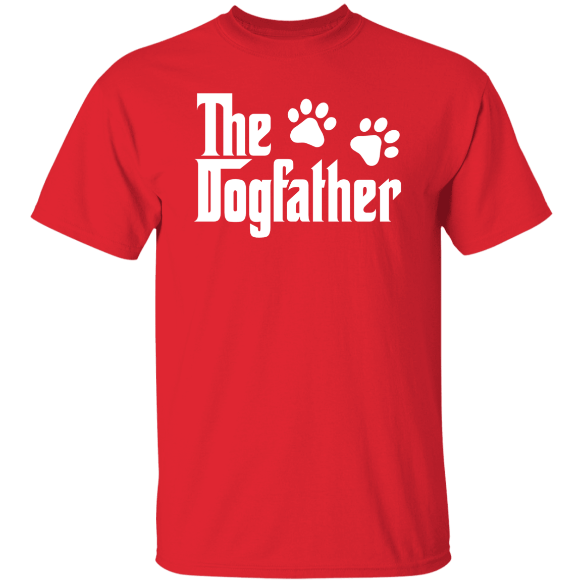 The Dogfather 5.3 oz. T-Shirt - Spoiled Rotten Pup