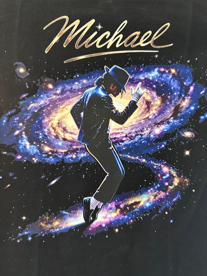 Michael Jackson Dog T Shirt(Galaxy Design)