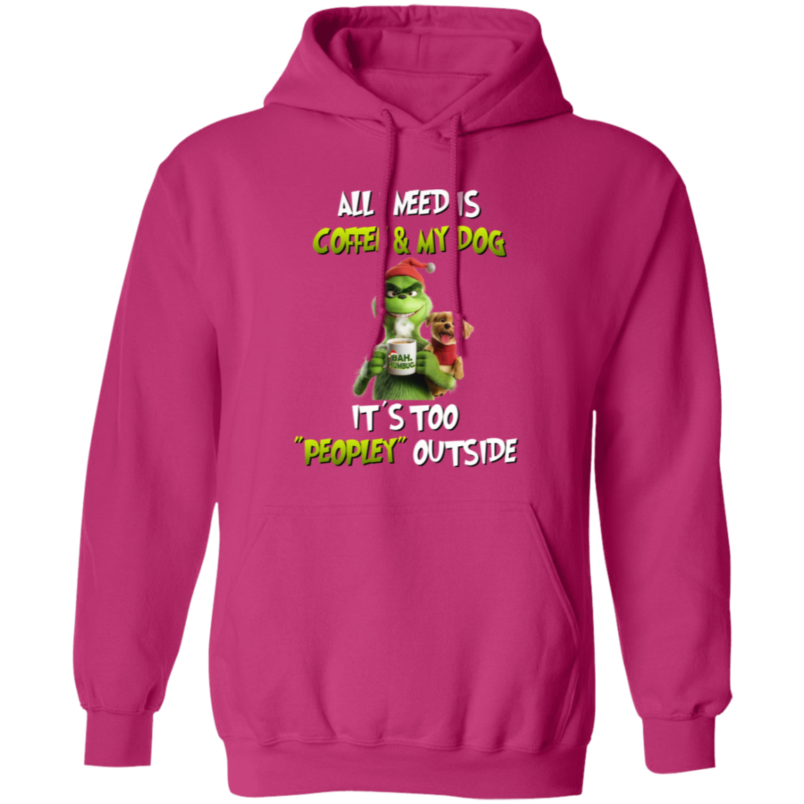 All I Need Is Coffee & My Dog Crewneck Sweatshirt or Hoodie