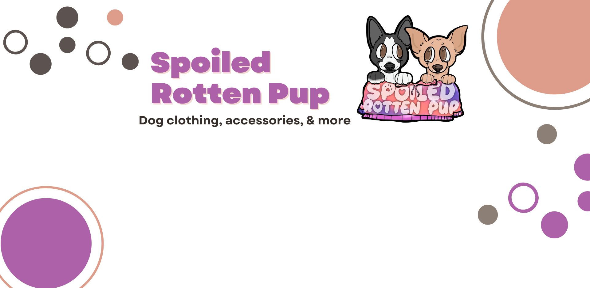 Spoiled Rotten Pup Online Dog Clothing Store