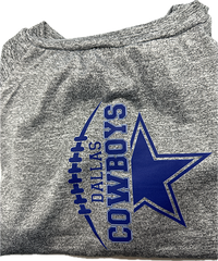 Dallas Cowboys Light Gray Dog T Shirt