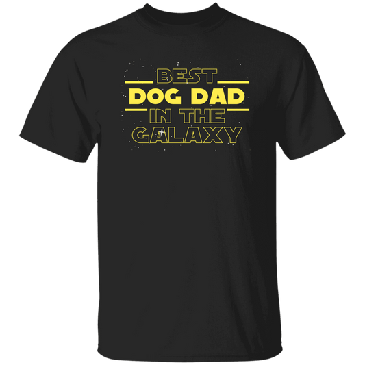 Best Dog Dad in the Galaxy 5.3 oz. T-Shirt - Spoiled Rotten Pup