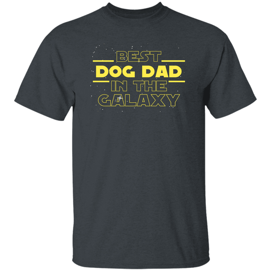 Best Dog Dad in the Galaxy 5.3 oz. T-Shirt - Spoiled Rotten Pup