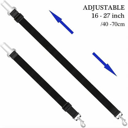 Dog Nylon Seatbelt Attachment Lead Leash - Spoiled Rotten Pup
