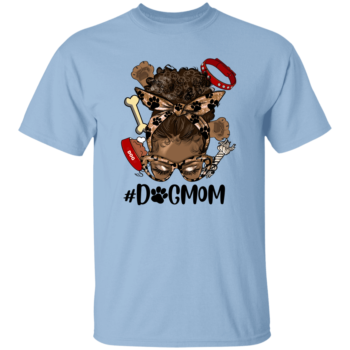 Mom Dog Mom Short Sleeve T for the Sistas - Spoiled Rotten Pup