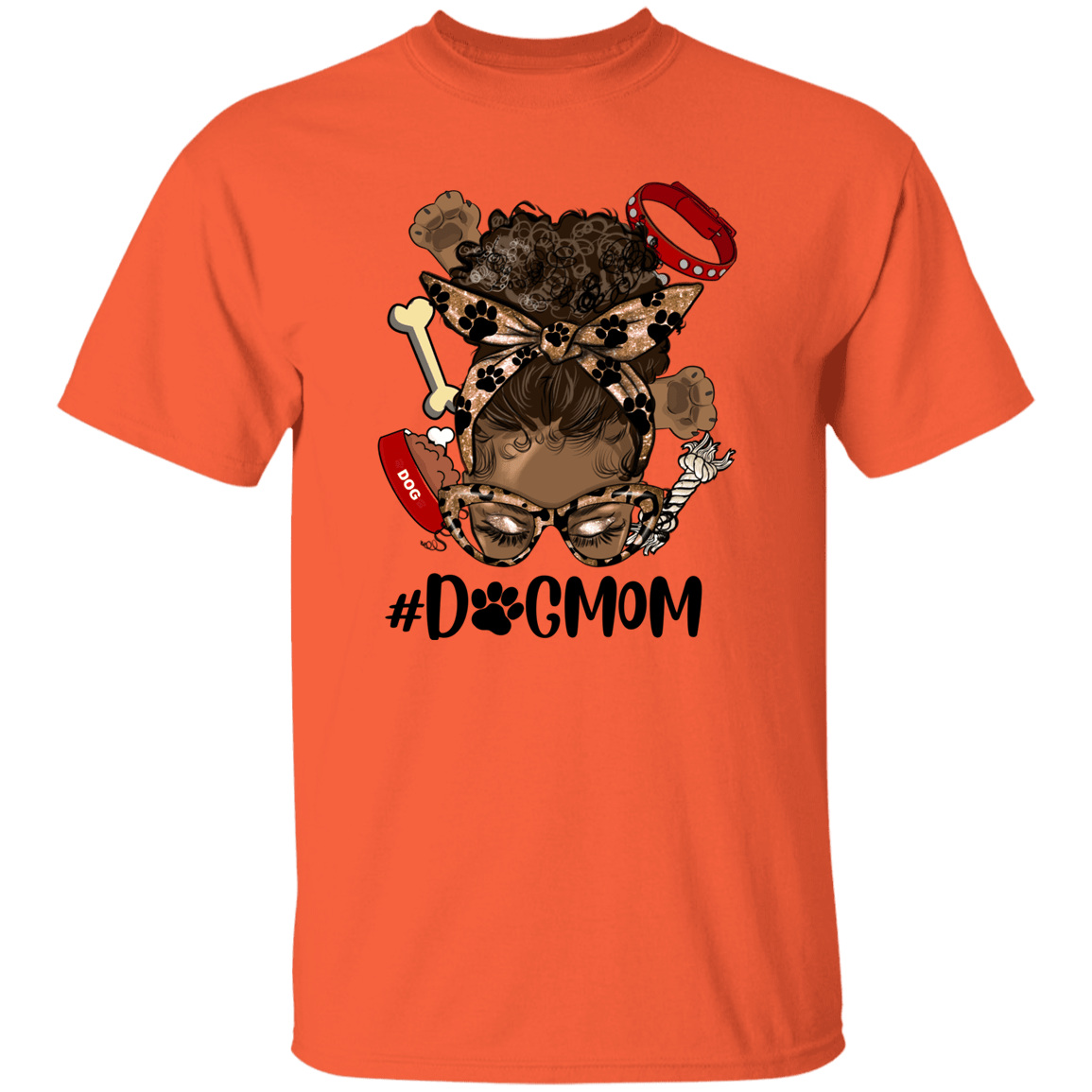 Mom Dog Mom Short Sleeve T for the Sistas - Spoiled Rotten Pup