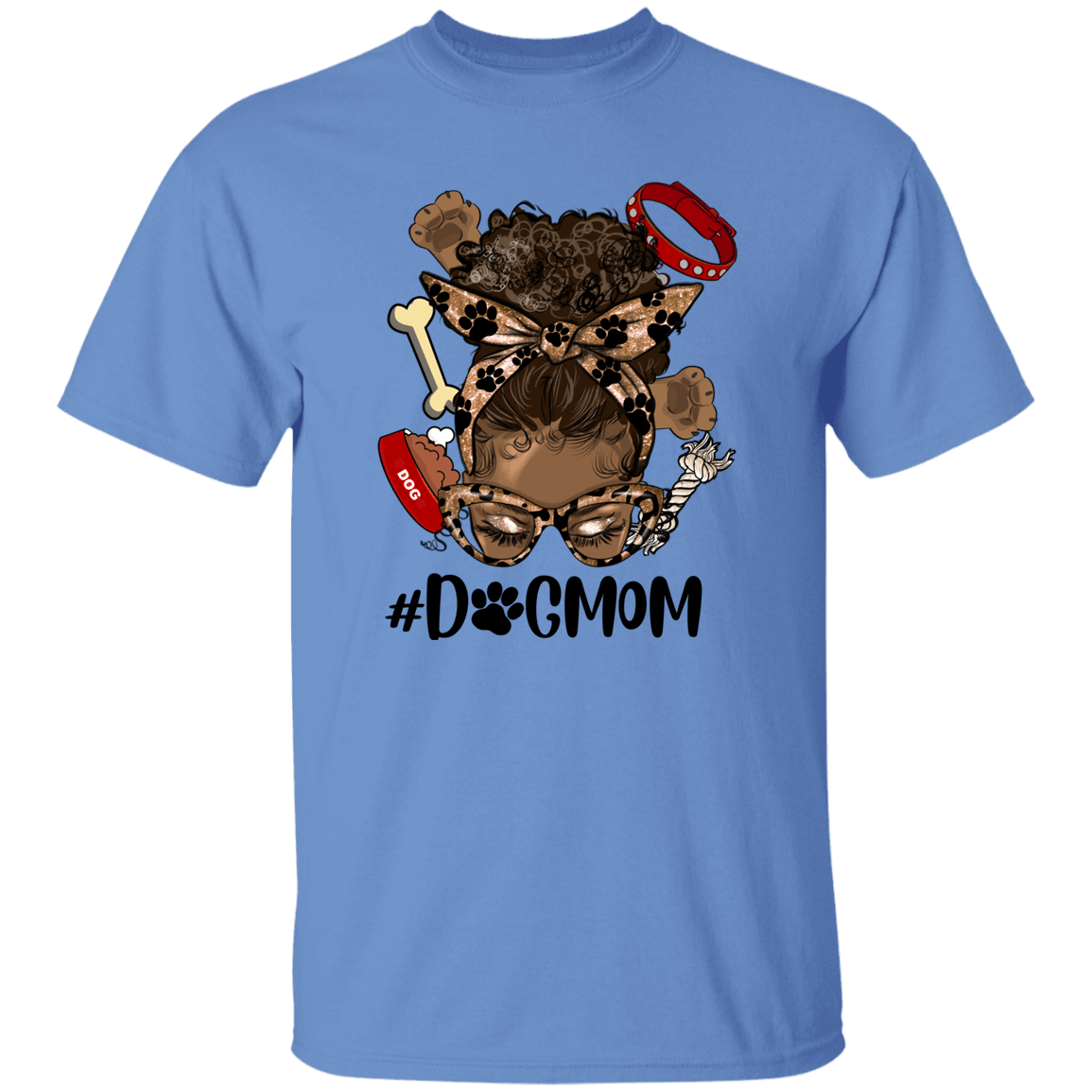 Mom Dog Mom Short Sleeve T for the Sistas - Spoiled Rotten Pup